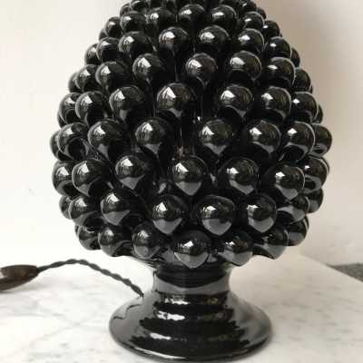 Firlaro ceramic pineapple lamp