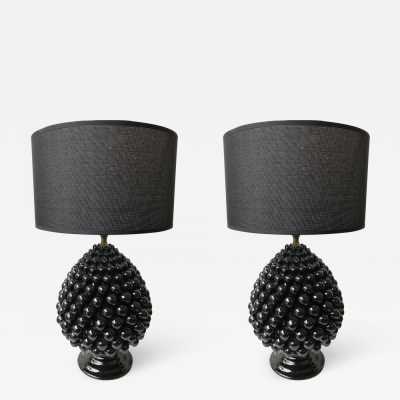 Firlaro ceramic pineapple lamp