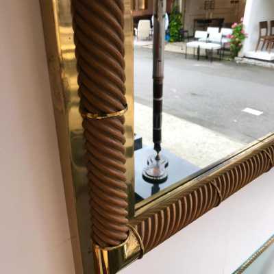 brass mirror gallery house garden jansen