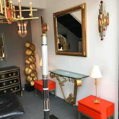 brass mirror gallery house garden jansen