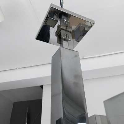 cubic sciolari chandelier 1970