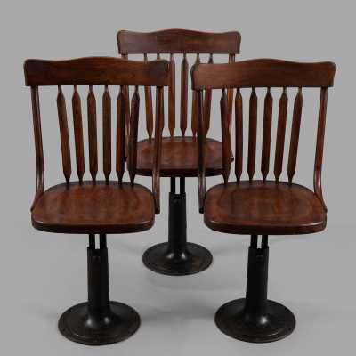 The Boston - Adjustable chair and desk - Chandler Co. Boston Mass. Pat Nov 14.93 - June 9.96