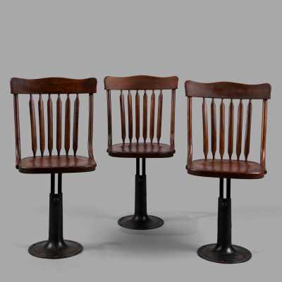 The Boston - Adjustable chair and desk - Chandler Co. Boston Mass. Pat Nov 14.93 - June 9.96