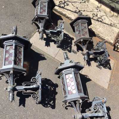 Old wall lights