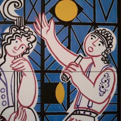 Roger Capron - Decorative Panel - Unique Piece - 1987 | Paul Bert