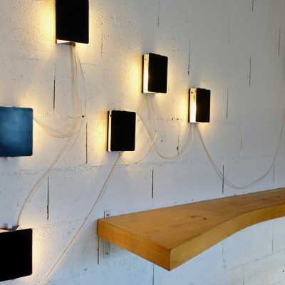 Charlotte Perriand, wall lights.