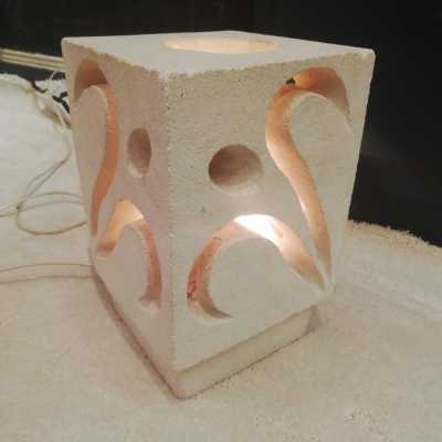 Stone lamp