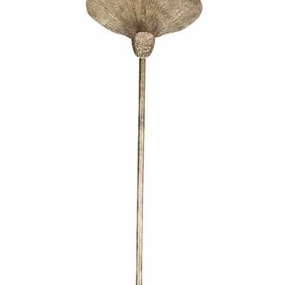 Floor lamp in bronze model Ginko by Christine Rouviere.
