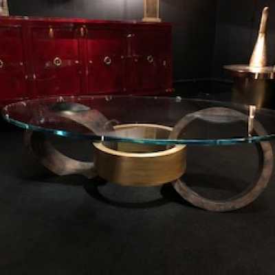 Center table by Frederic DAD and Eva model Ring limited edition.