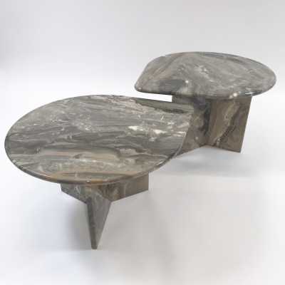 Marble coffee table