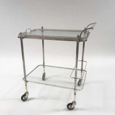 Rolling cart bar cart