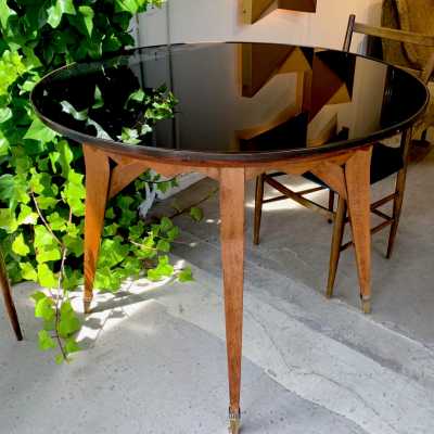 table-oak glass-years.40-italy