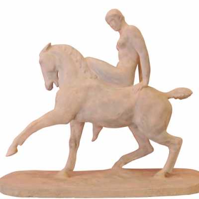 Plaster of Raymond Rivoire "Lady Godiva"