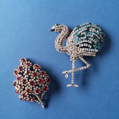 Fantasy brooches by Roger Jean-Pierre