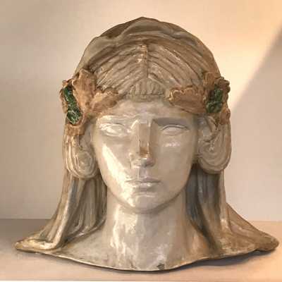 Sevres Sandstone bust-wife