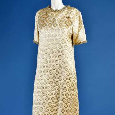 Yves Saint Laurent Rive Gauche silk dress