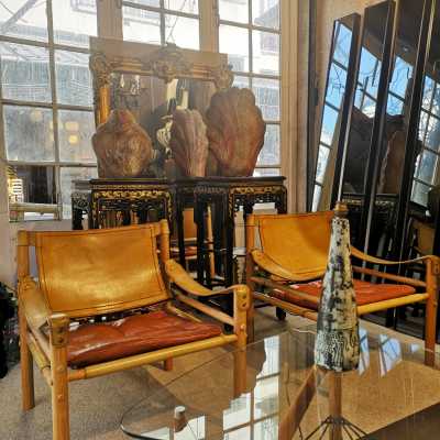 Pair of "Sirocco" armchairs by Arne Norell