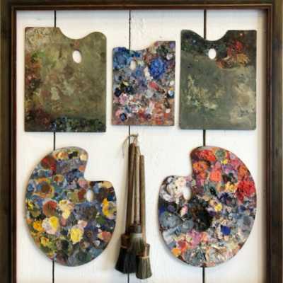Palettes and Brushes, 1950s