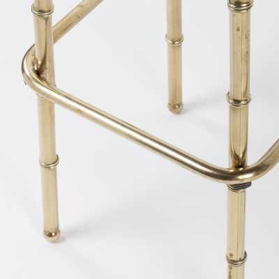 Adnet Pair of Bar Stools