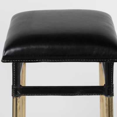 Adnet Pair of Bar Stools