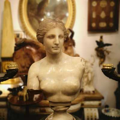 Marble bust, 18th century