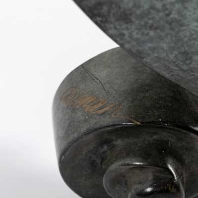 Cello chair Arman bronze Bocquel.