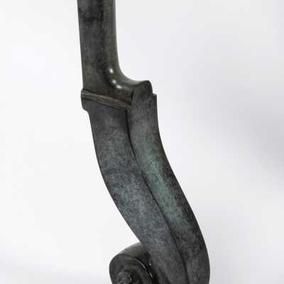 Cello chair Arman bronze Bocquel.