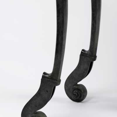 Cello chair Arman bronze Bocquel.