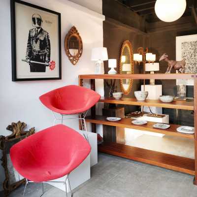 Diamond Chair by Harry Bertoia