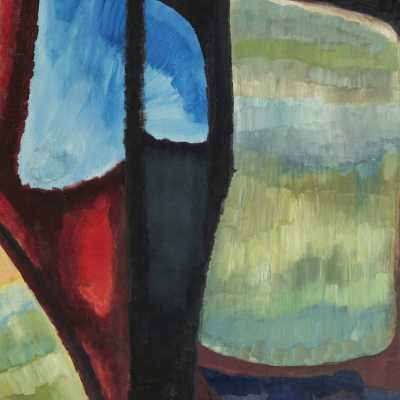Ange Falchi Huile Sur Toile
