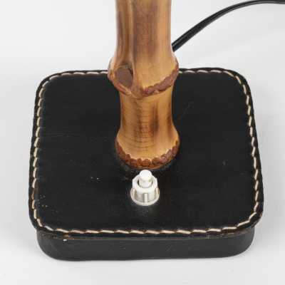 adnet lamp bamboo leather 12