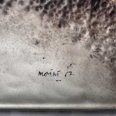claude morini aluminum sculpture