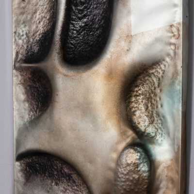 claude morini aluminum sculpture