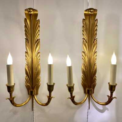 Pair of wall lights