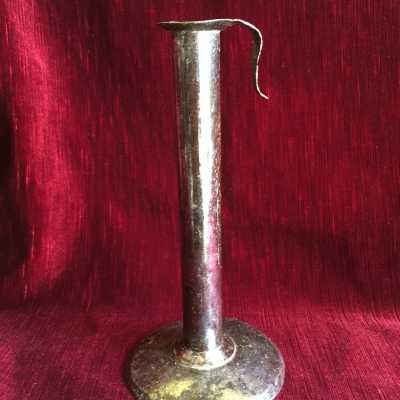 Good condition, old patina of use, on the cylinder, traces of welding at the forge