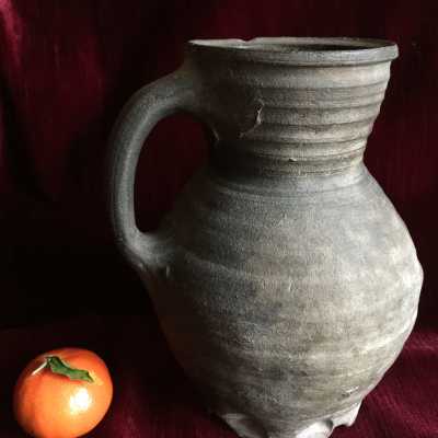 Medieval pitcher late 12th early 13th - In exceptional good condition - High time, Ysieux Valley?