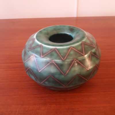 vase boule Argenta de Wilhem Kage pour Gustavberg
