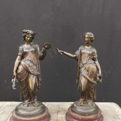 bronze tragedy and comedy