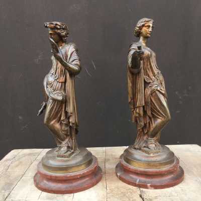 bronze tragedy and comedy