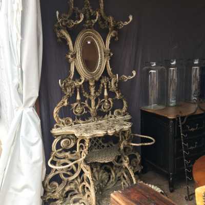 cast iron locker room