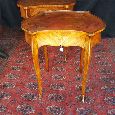 Pair of end tables from the 20th century