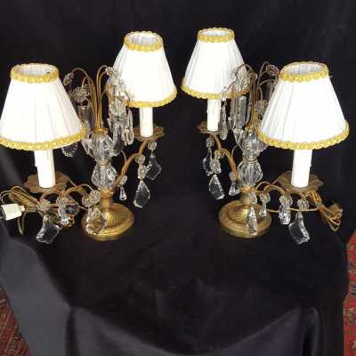 pair of twentieth Girandoles