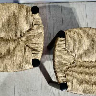 Stools called "orcieres". Charlotte Perriand.