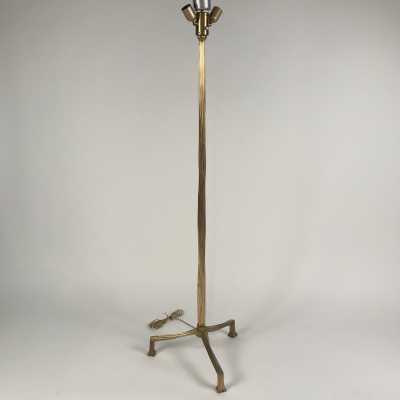 Bronze floor lamp - Jansen - Ramsey - Baguès -Gilbert Poillerat -