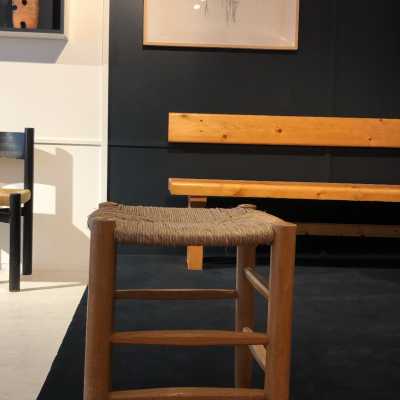 “Avoriaz” model stools. Charlotte Perriand.