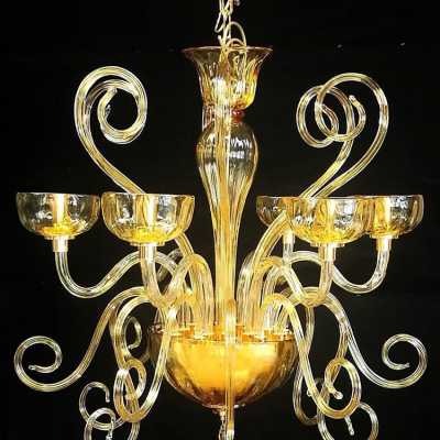 blue opaline chandelier blue flowers flowers
