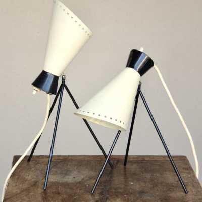 Pair Of Bedside Lamp From Josef Hurka, 1960 '
