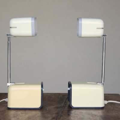 Pair of bedside lamps, "Kreo-Lite, Hiscope", Japan 1970 '- ID: 596290