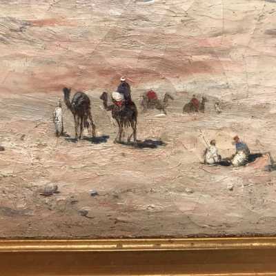 bedouin caravan detail