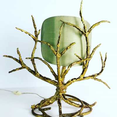 bronze lamp